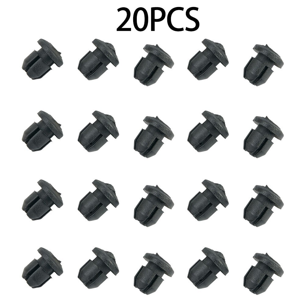 11mm Head Dia Fairing Clips Black Bodywork for Honda Blackbird CBR1100 for