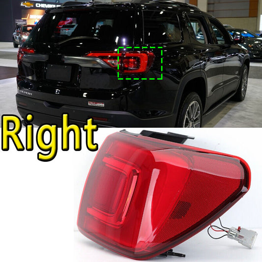 Right New Side Tail Light Outer for GMC Acadia 2017-2019 Rear Lamp Red