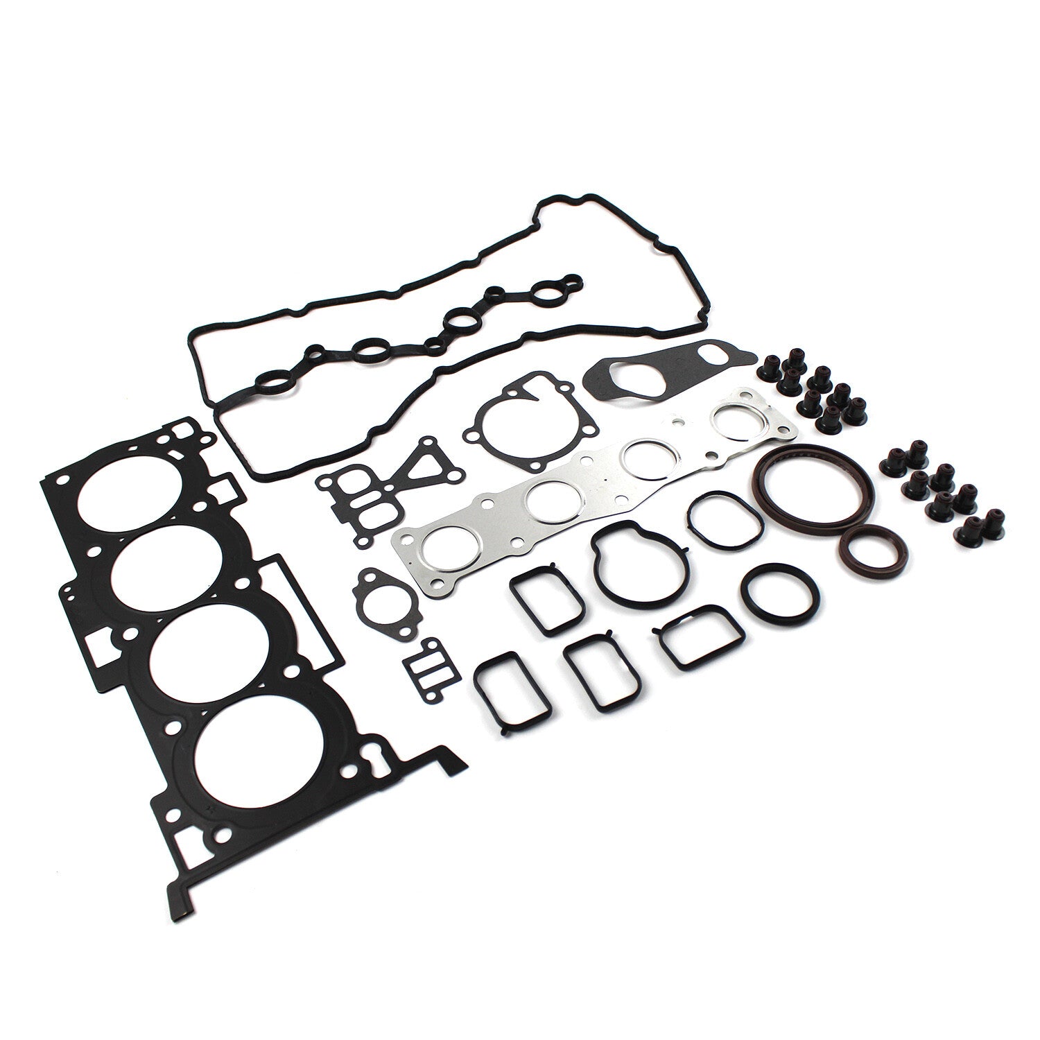Engine Overhaul Gasket Set - 4pcs Engine Pistons Rings 23410-2G200 for Hyundai