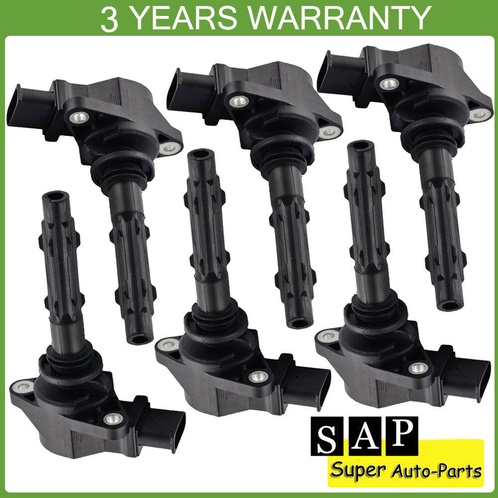6X Ignition Coils UF535 for Mercedes-Benz G550 C300 SL550 E350 S450 SLK300 R350