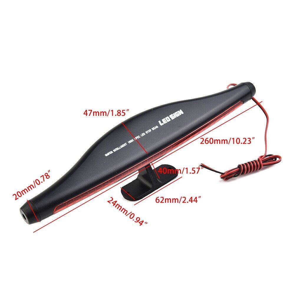 Red 28 LED car brake light 3RD rear taillight high-mount stop light