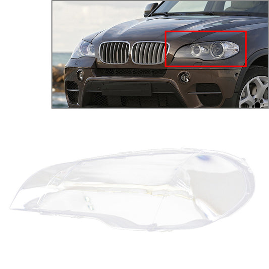 Lamp Lens Cover Headlight Cover Lampshade for BMW X5 E70 2007-2013