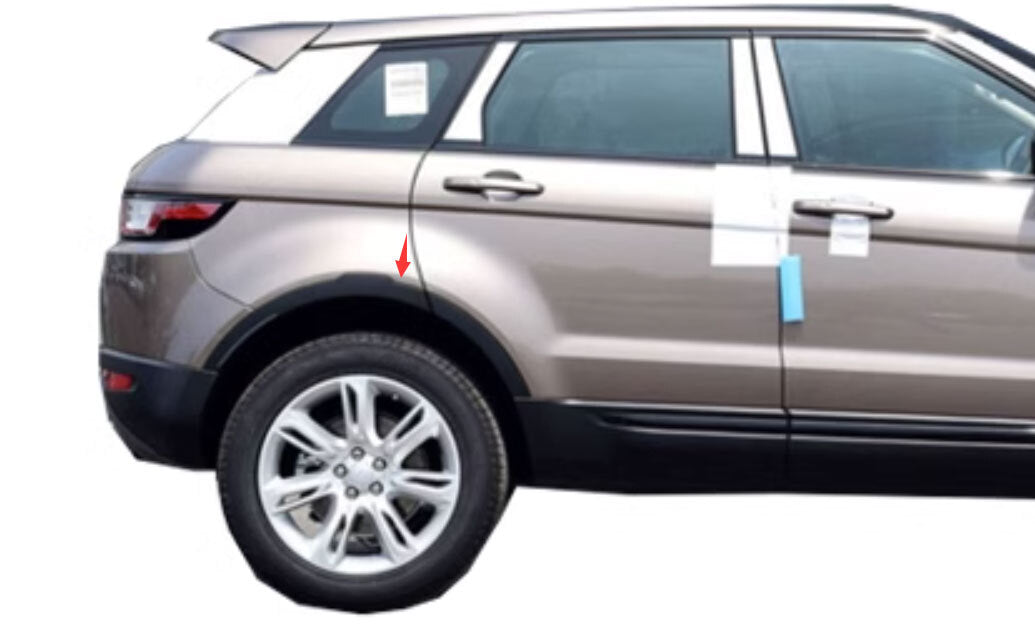 2012-2019 Rear Wheel Eyebrow for Range Rover Evoque Arche Fender Flare RH Black