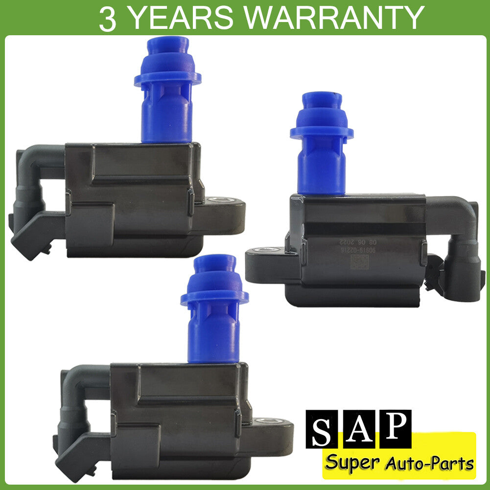 3PCS Ignition Coils 90919-02216 for Lexus GS300 IS300 SC300 for Toyota Supra UF228