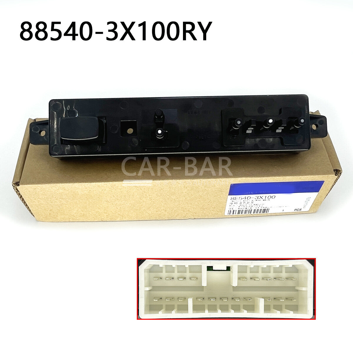 Power for Seat Adjust Switch Driver for 2011-17 for Hyundai for Elantra Sonata 885403X100RY