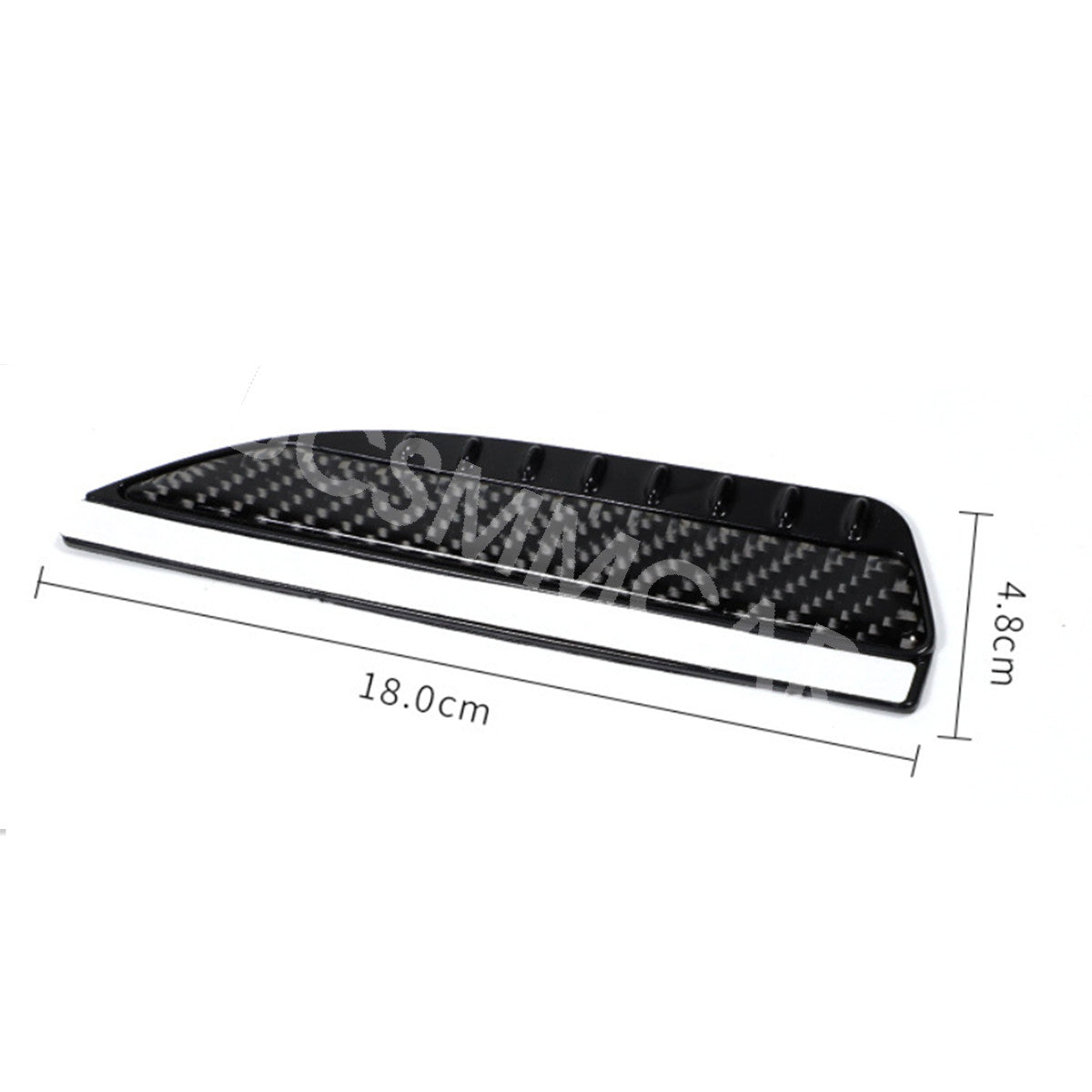 Carbon Fiber Look Car Side Rearview Mirror Rain Eyebrow Visor Snow Sunscreen