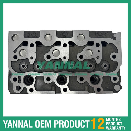 Suitable for Kubota D1402, D1402E, and D1402IDI engines; bare cylinder head fits KH91 excavator.