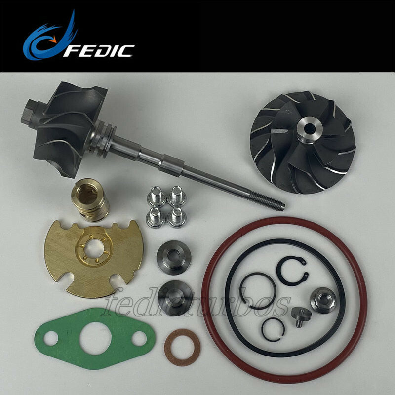 Turbo shaft and wheel + Repair kit 787556 for Ford Ranger Transit 2.2 TDCi CYFC