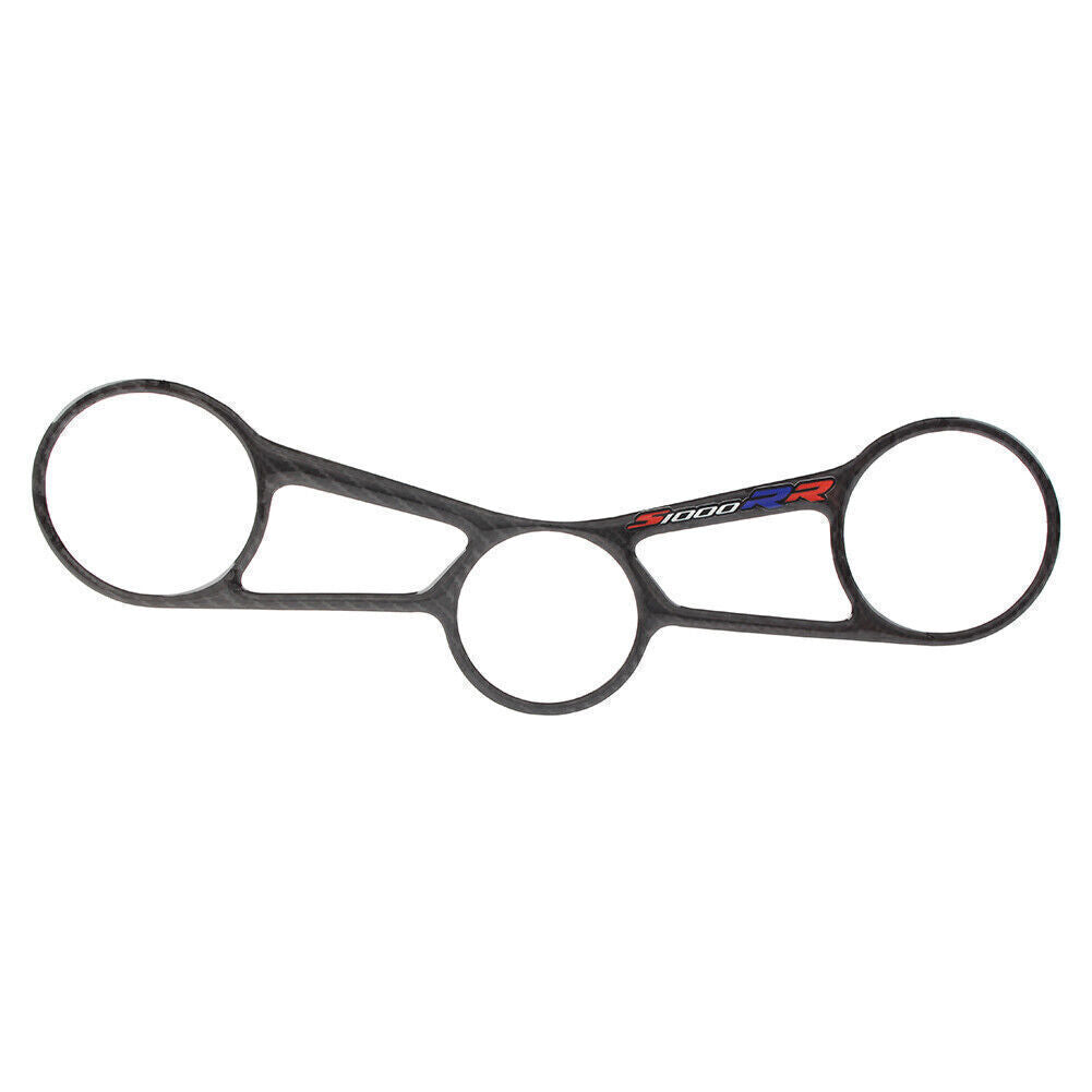 Carbon Fiber Top Yoke Fork Protector Sticker Cover for BMW S1000RR 2015 -2017