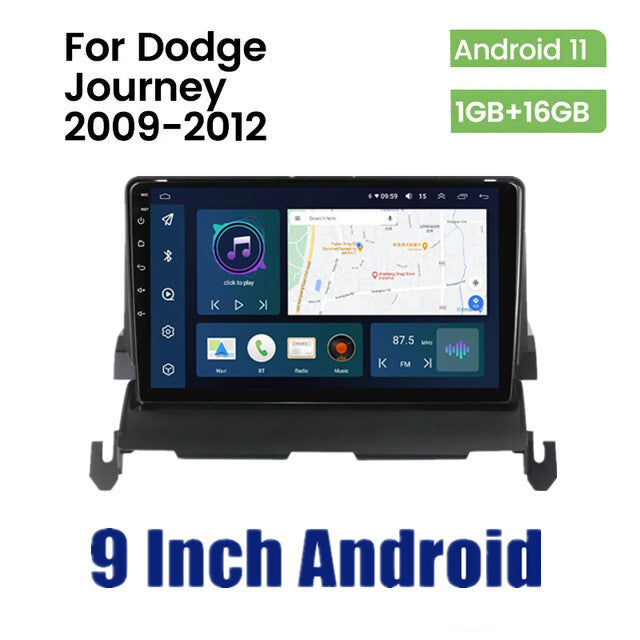 2Din Android Car Radio Multimidia Video Player for Dodge Journey 09-12 GPS Navi