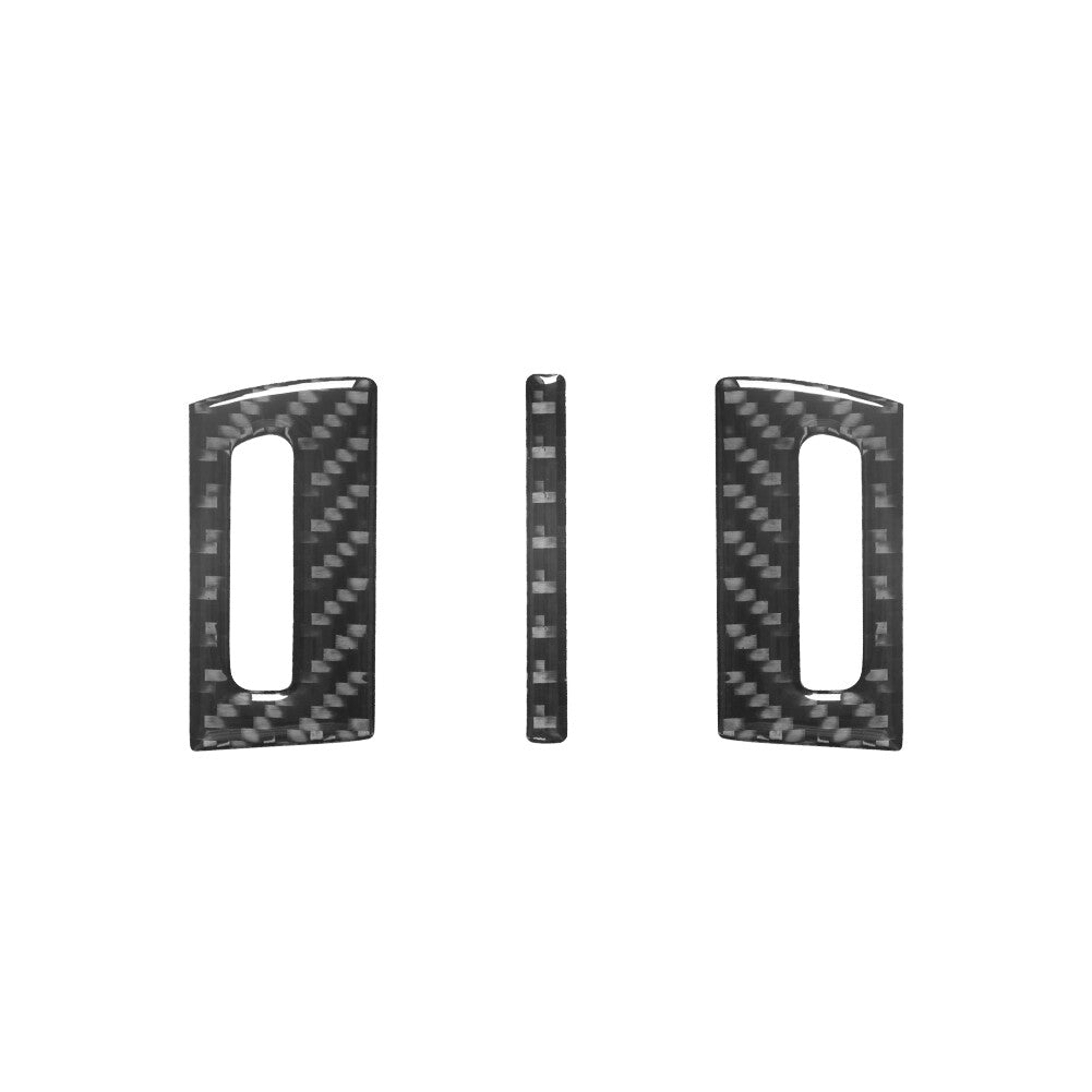 3X Carbon Fibre Centre Air Outlet Trim For Land for Range Rover Sport 2014-2017