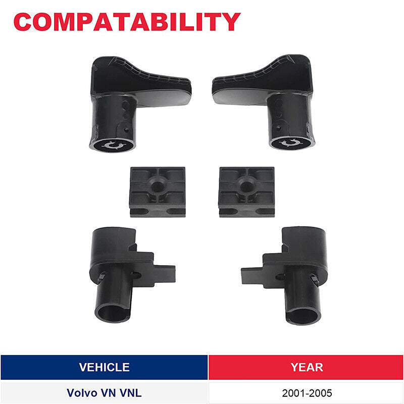 Set 30 Fuel Tank Fairing Handle Kit For 04-17 for Volvo VNL Chassis 85125440 2074599