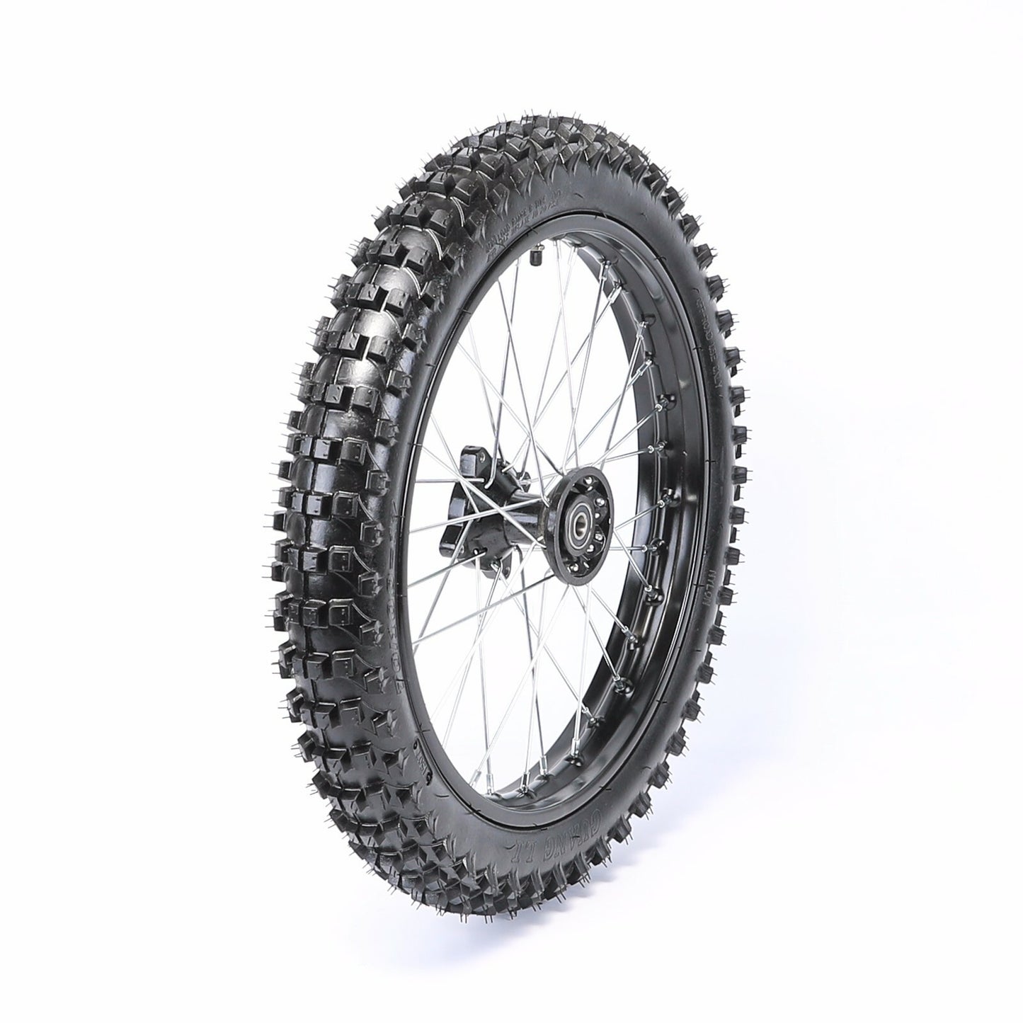 17-inch front wheel 70/100-17 tire and rim assembly for Dirt Pit bikes Apollo 125CC 150CC