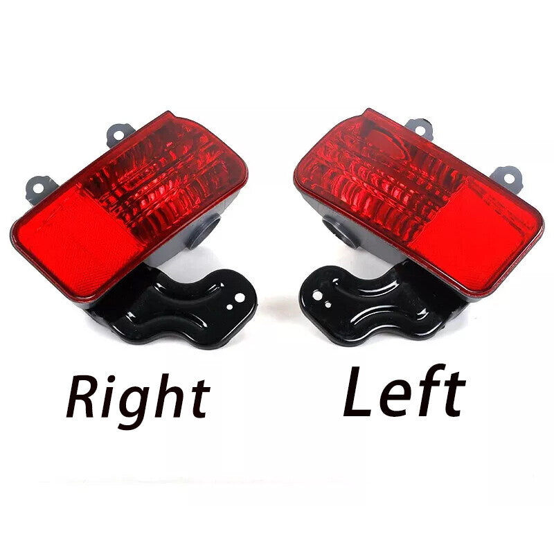 Pair Red Rear Reflector Brake Light Fog Lamp No bulbs for Honda CRV 2015 2016