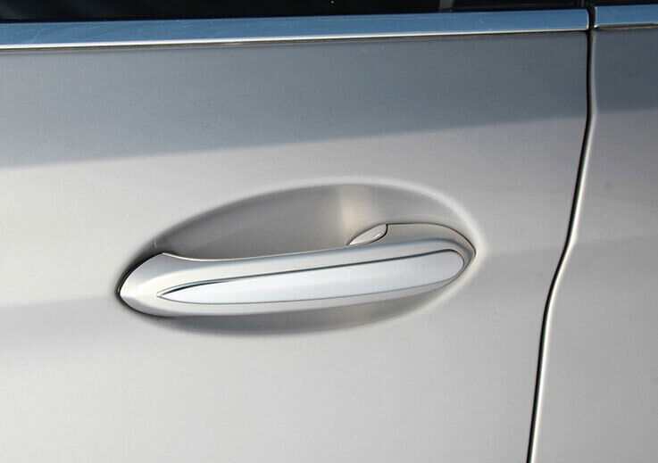 for BMW X5 G05 2019-2023 Silver Steel Exterior Outside Door Handle Cover Trim 4P