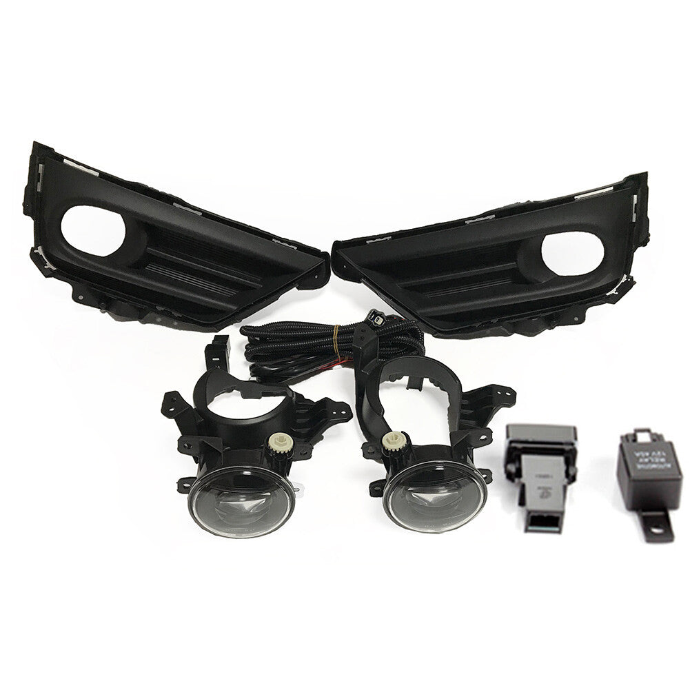 Bumper LED Fog Light Lamp Bezel+Harness For 2020-2021 for Honda CR-V CRV SUV