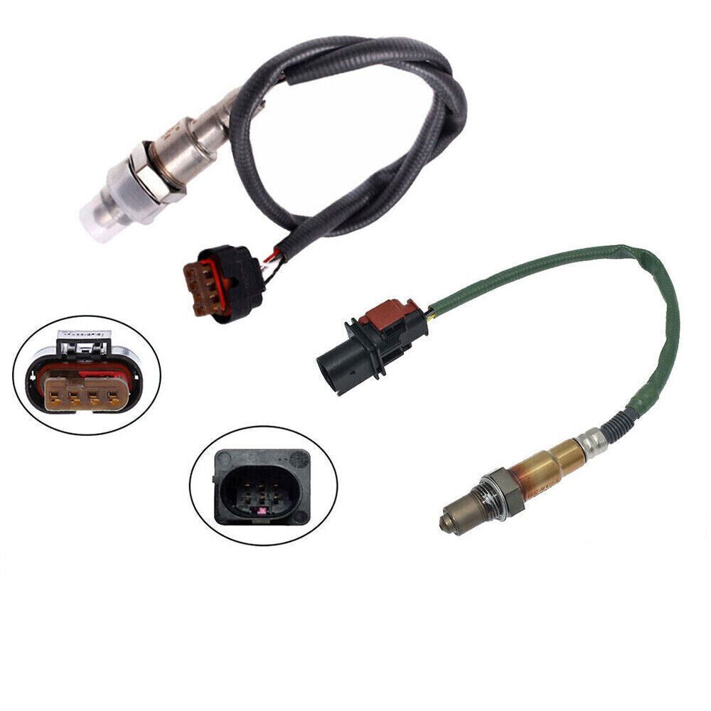 2PCS Oxygen Sensor Up+Down For 2015-2020 for Ford Edge 2.0L  2016-19 Explorer 2.3L
