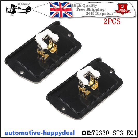 2x Heater Blower Motor Fan Resistor for Rover 200/400/25/45 for Honda for Civic JGH10002