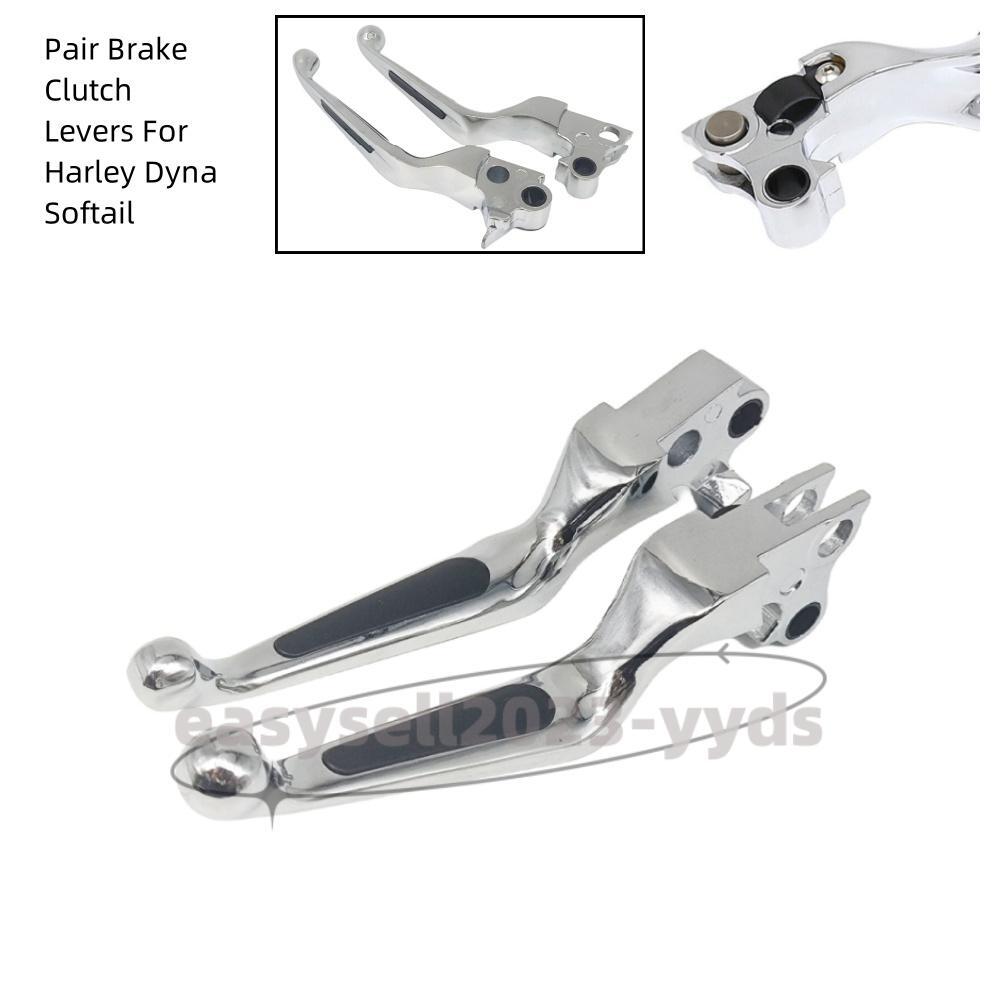 2PCS Brake Clutch Levers for Harley Touring Sportster Dyna Electra Road Glide