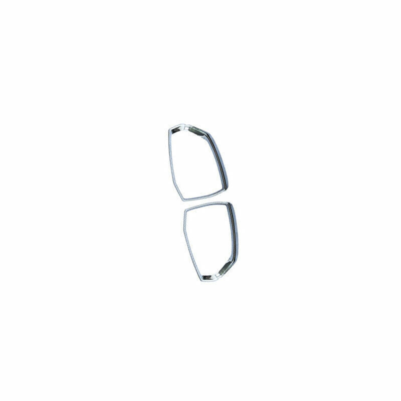 Fit for Audi Q7 2016-2019 ABS Chrome Rear View Side Door Mirror Frame Cover Trim