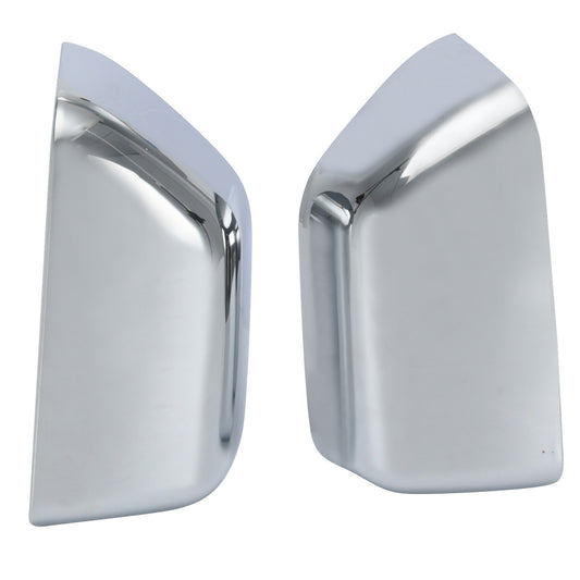 For 2017-2023 for Ford F150 F250 F350 Super Duty Top Half Chrome Tow Mirror Covers