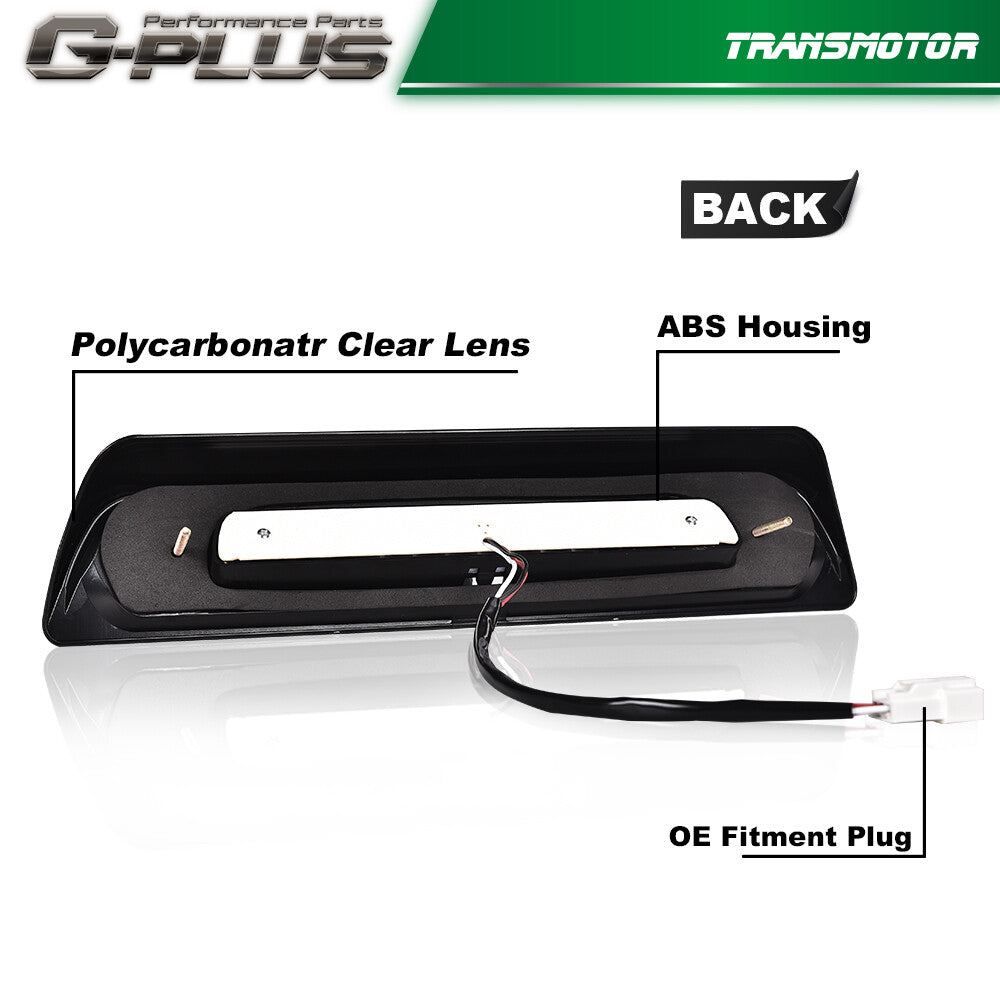 Suitable for 2007-2018 for Toyota Tundra Smoke/Black LED Third Brake Light/Cargo Light