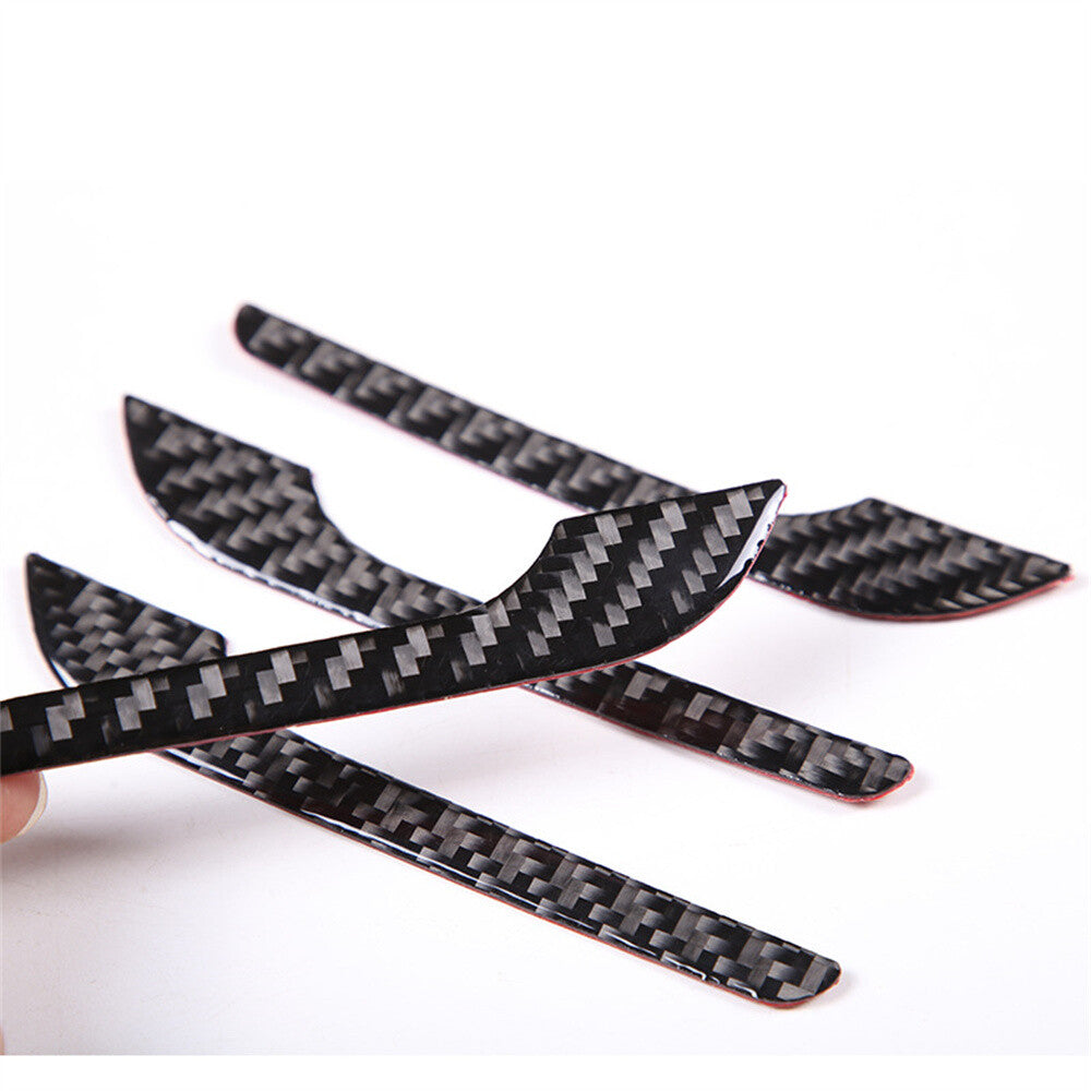 for Benz C Class W206 2022-23 Interior Door Bowl Handle Panel Cover Carbon Fiber