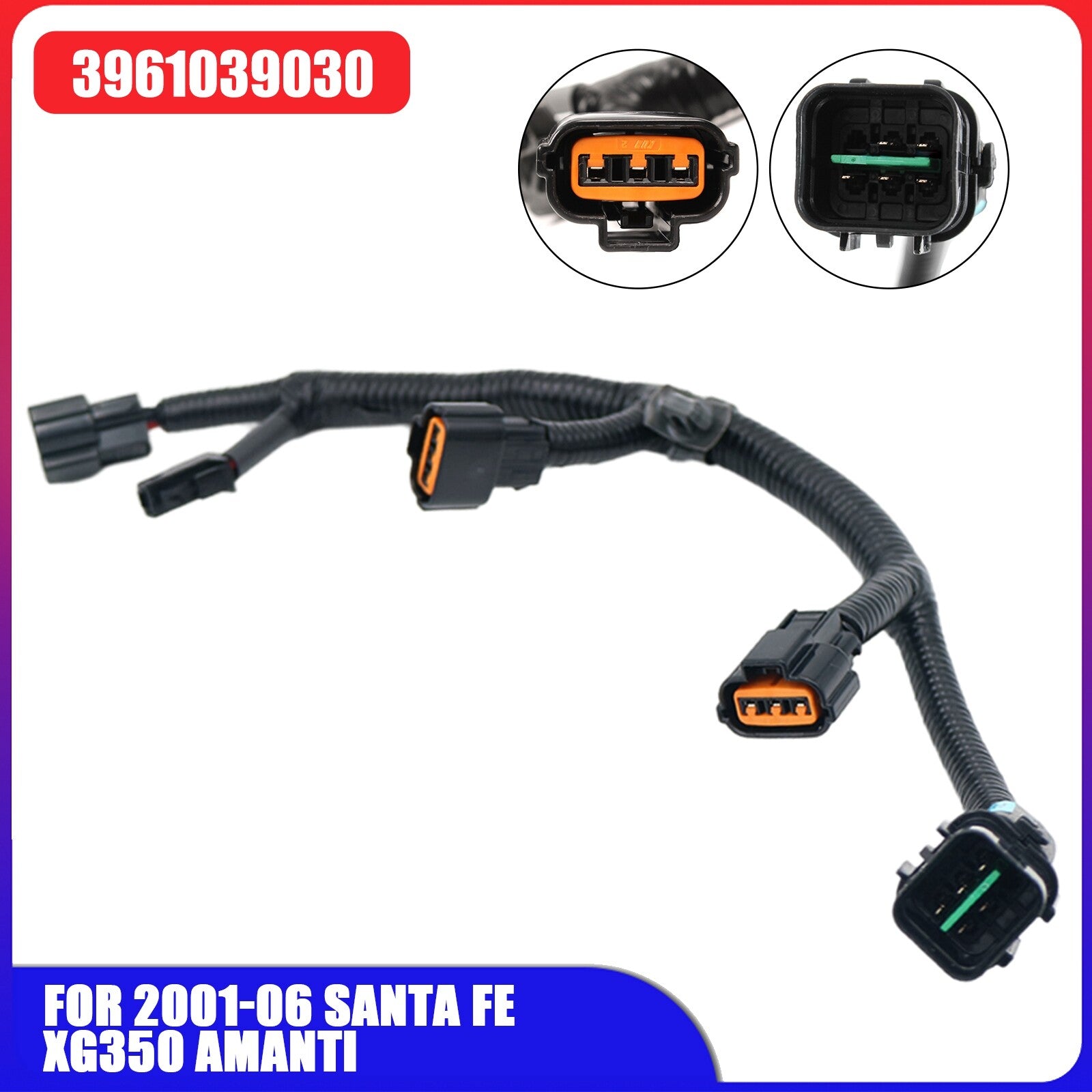 3961039030 Ignition Coil Wire Harness For 2001-06 Santa Fe XG350 Amanti
