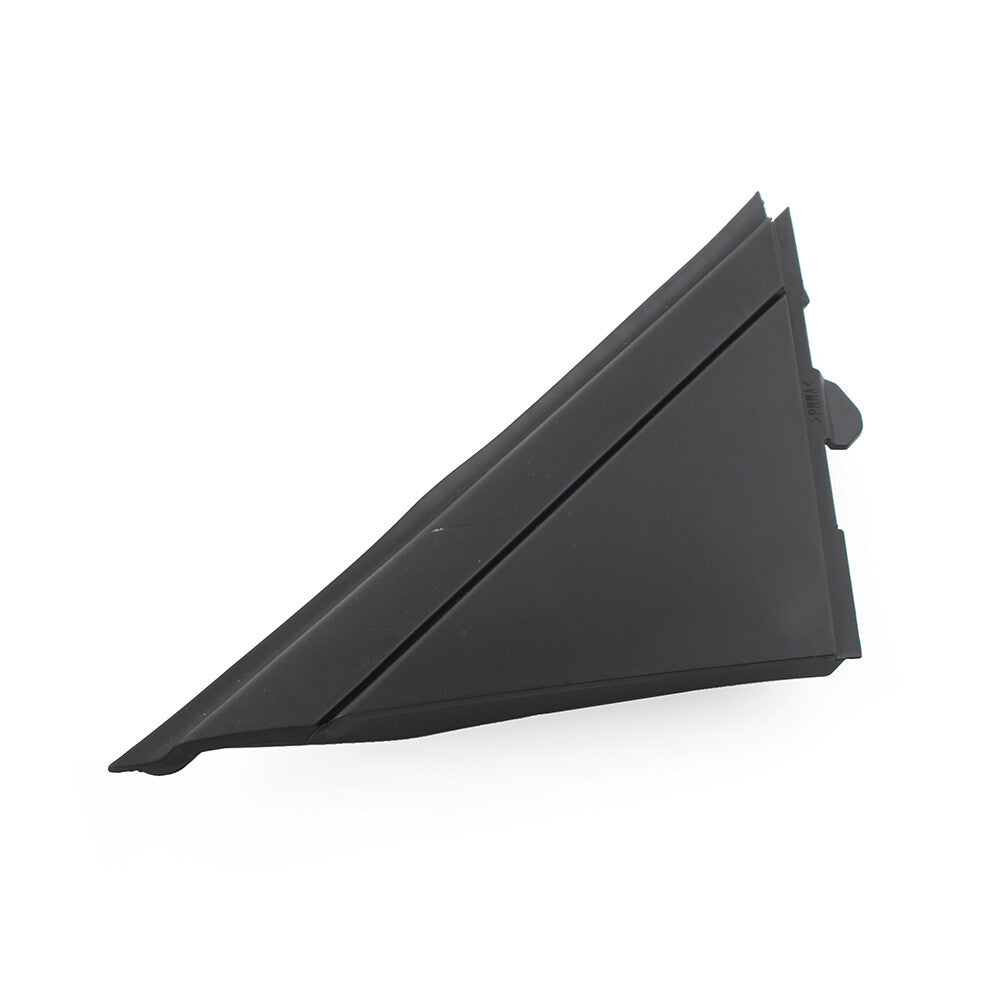 for Fiat 500 2012-19 1SJ85KX7AA Matte Black Car Door Mirror Flag Cover Molding