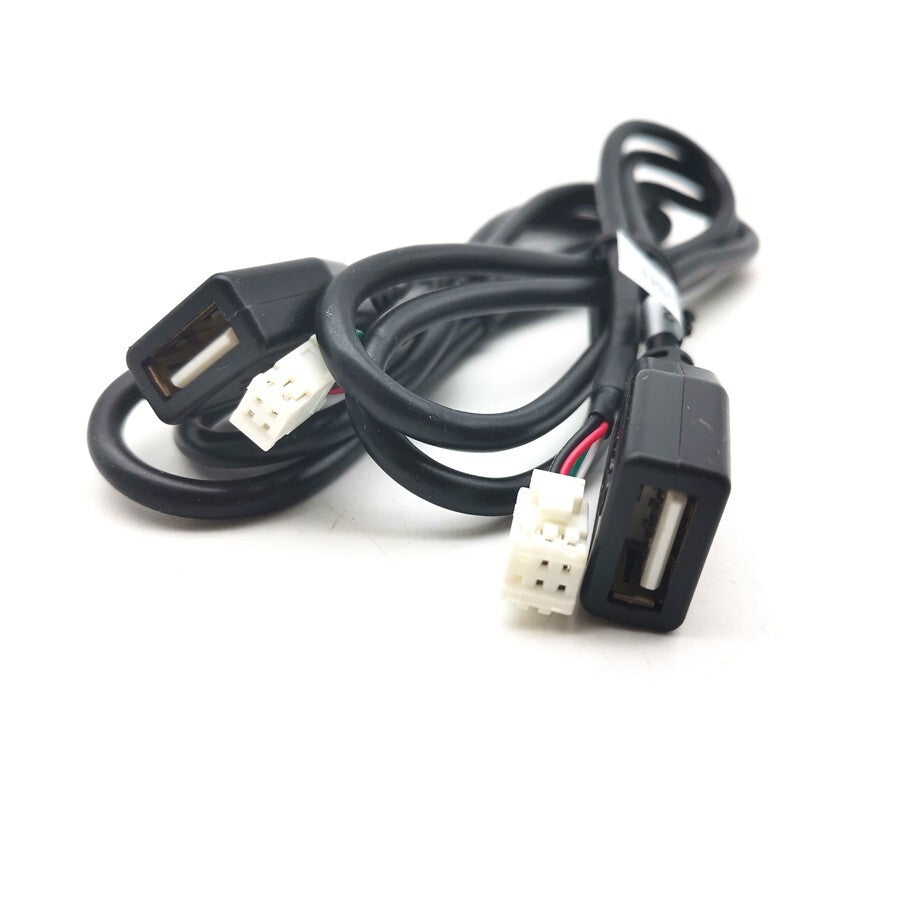 USB 4pin 6pin Cable for Android Car Radio Stereo USB Cable Adapter Vonnector