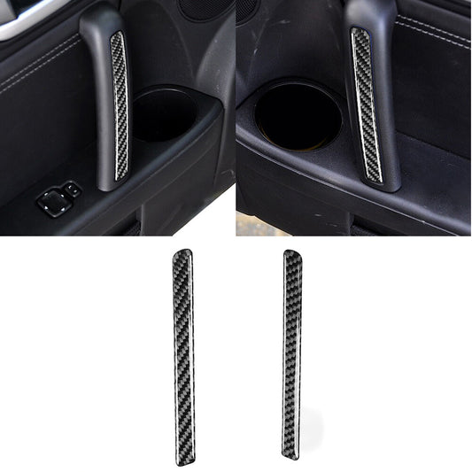 Carbon Fiber Interior Door Cover Trim Fit for MX-5 Miata 2009-2015