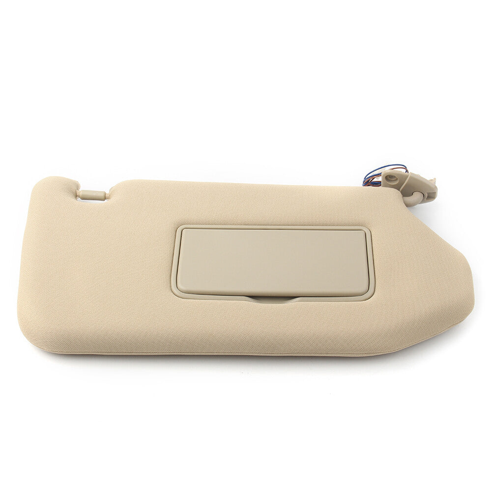 For 2013-2018 Pathfinder 2014-2017 for Infiniti QX60 Right Tan Sun Visor with Light