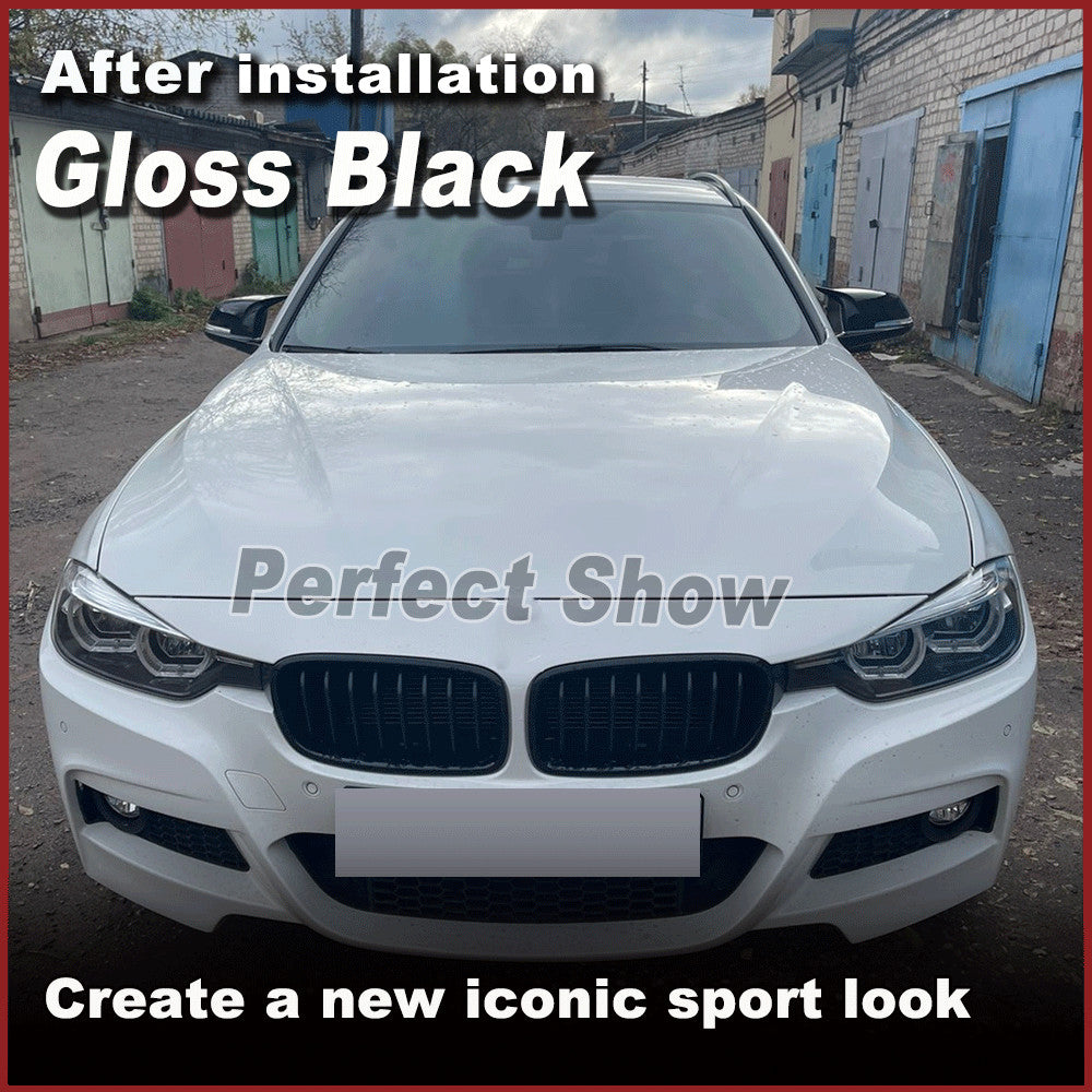 Pair Replacement SideMirror Cover for BMW F20 F21 F22 F30 F32 F33 F34 F36 X1 E84
