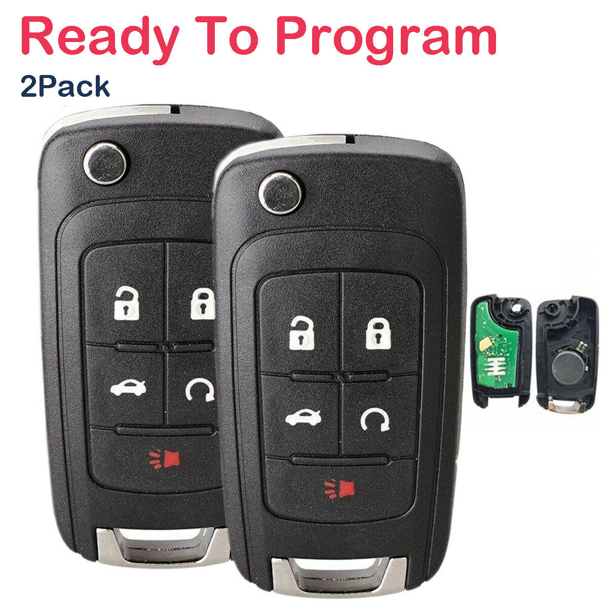 2. Car remote keychain suitable for 2011, 2012, 2013, 2014, 2015, and 2016 for Chevrolet for Cruze Sonic Equinox.