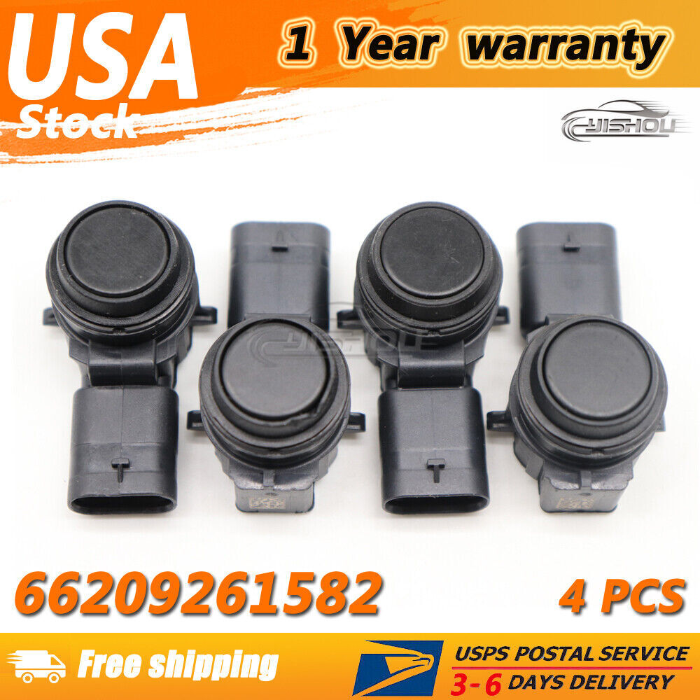 4-pack 66209261582 Parking PDC Sensors for BMW F32 F31 F30 F22 F20 F84 F80 M3 M4 USA