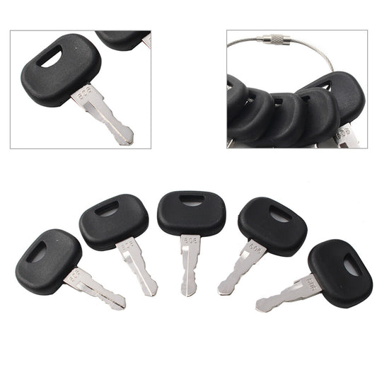 Ignition Starter Key 14606 606 For  Heavy Equipment 5PCS