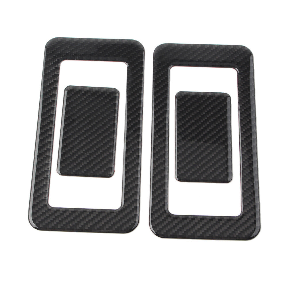 4 Pcs Rear for Seat Switch Cover Trim Fit for Jeep for Wrangler JK 2011-2017 12 13 14