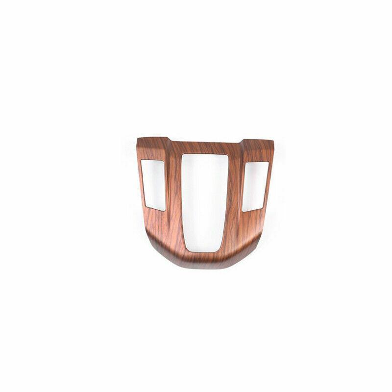 for Honda CRV 2017-22 Hybrid ABS Wood Grain Central Console Gear Shift Panel