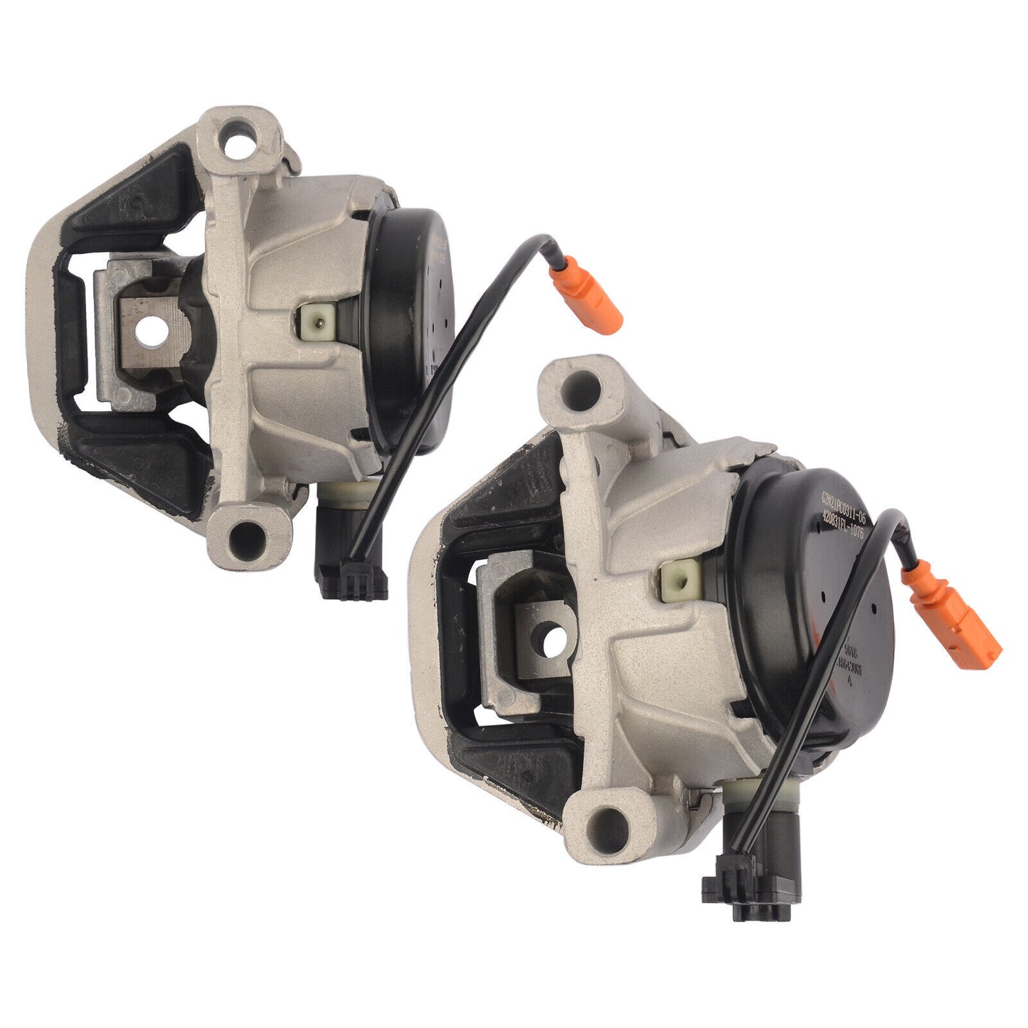2-piece engine mount for Audi for A6 3.0 V6 AT Quattro Premium Plus Sedan 12-18