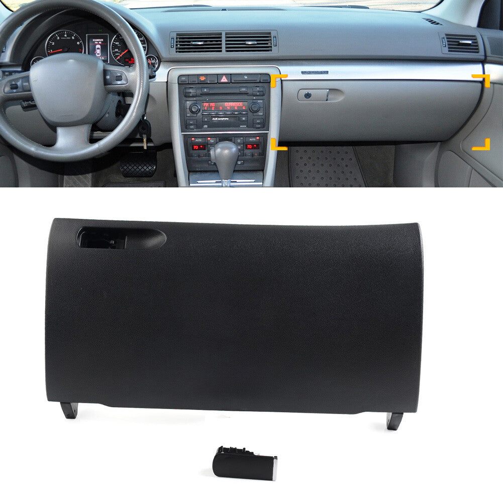 Storage Glove Box Compartment Door Lid Latch w/Buckle for Audi A4 S4 B6 B7 RS4