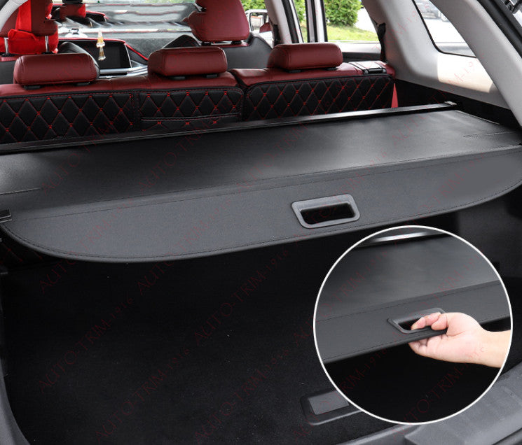 for Cadillac XT5 17-2023 Black Rear Trunk Cargo Luggage Shade Cover Shield Trim