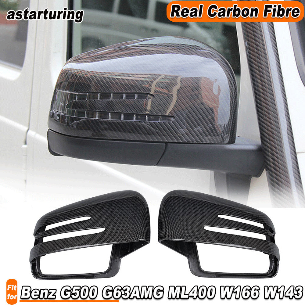 REAL Carbon Mirror Cover for Mercedes-Benz G Class G500 G63 ML400 W166 W143