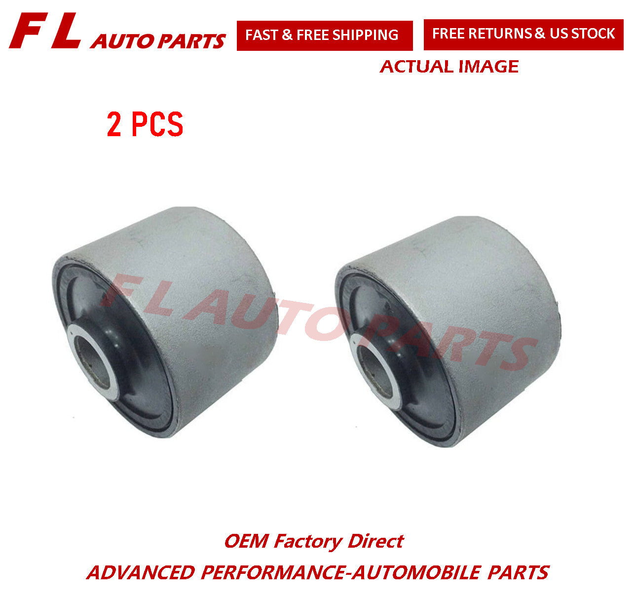 for Lexus LS430 2001 2002 2003 2004 2005 2006 Control Arm Bush 2 PCS 48655-50012