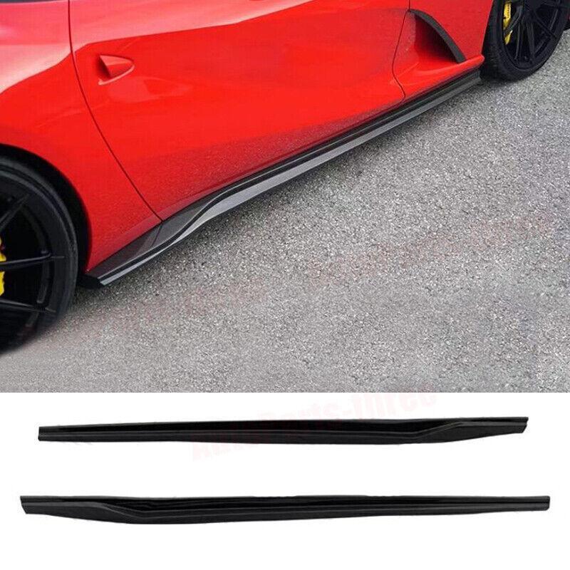 Suitable for 2018-23 for Ferrari 812 GTS ultra-fast carbon fiber body side skirt boiler