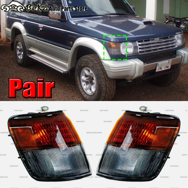 LHRH Corner Signal Lights for Mitsubishi Pajero Montero 1993-96