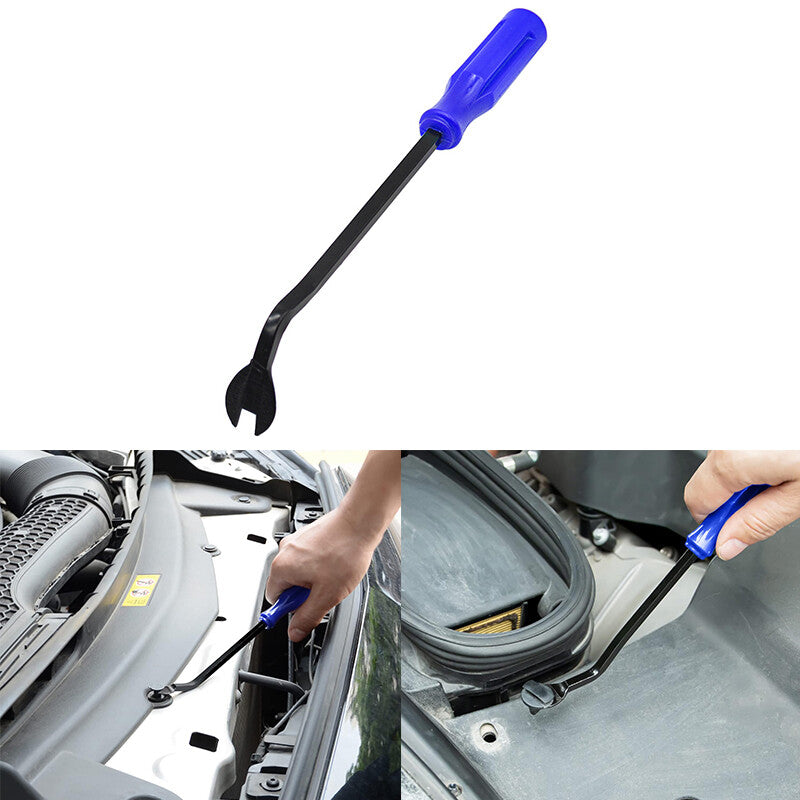 1Pc Car Door Panel Remover Body Retainer Clip Auto Trim Upholstery Pry Tool Blue