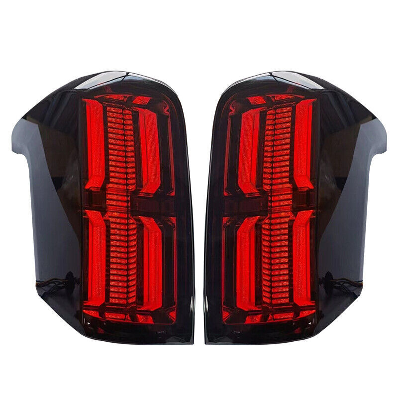LH RH LED taillights and brake lights for Mitsubishi Triton L200 2015-2018 pickup trucks.