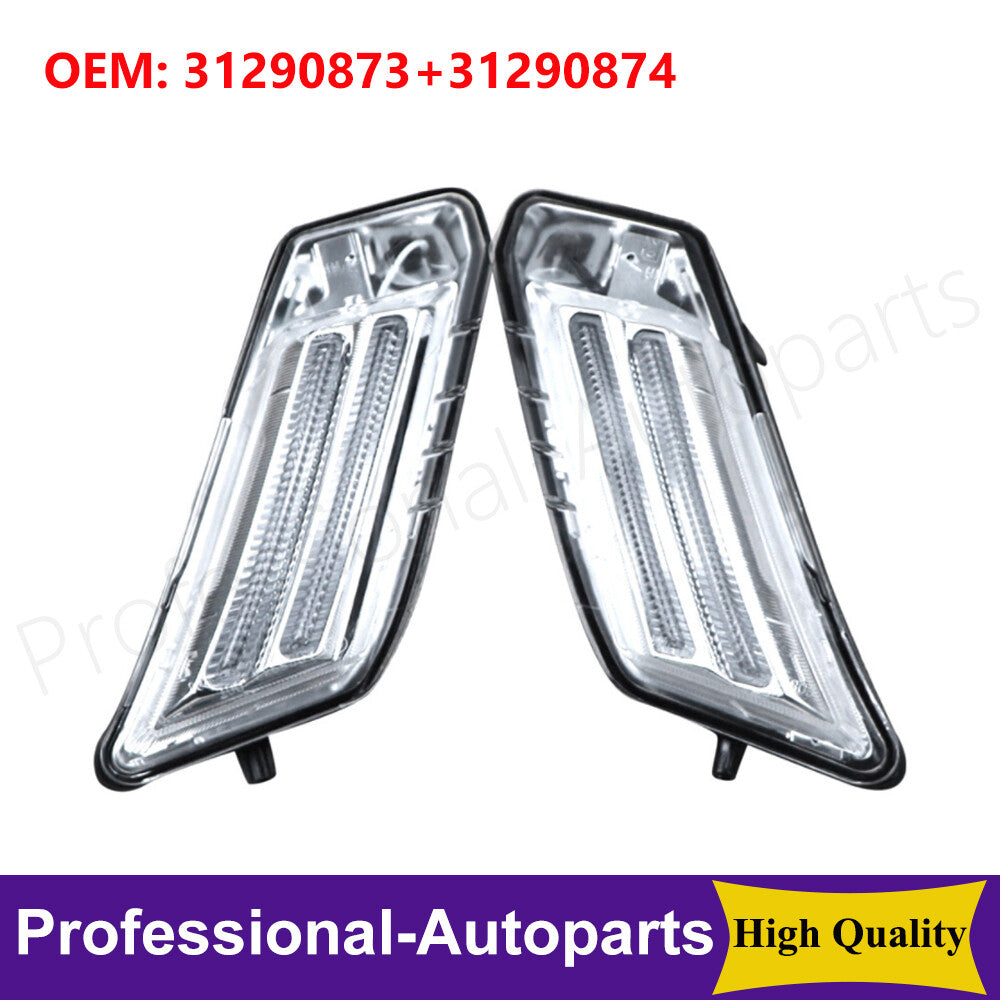 One pair of left and right LED daytime running lights are suitable for Volvo XC60 2010-2013.