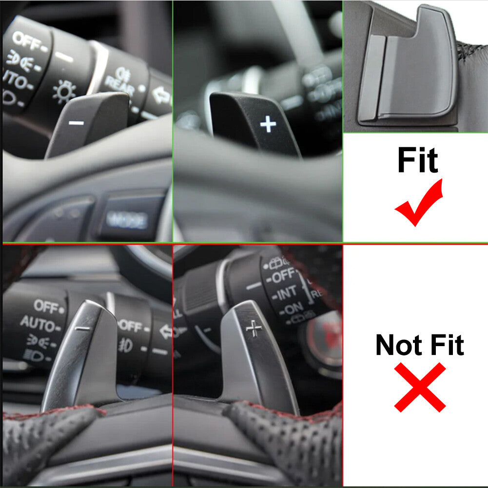 Steering Wheel Shifter Paddle Extension for Honda for Acura MDX ILX for RDX TLX TSX