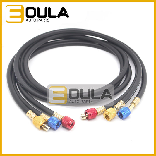 1.5m/3000psi air conditioning charging hose valve suitable for R134A R410A R22